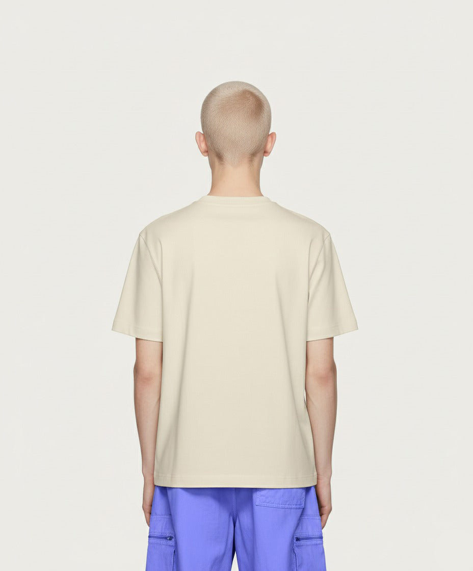 REGULAR VANILLA CREAM T-SHIRT