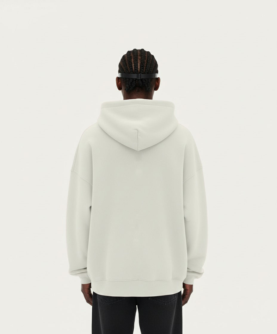 OVERSIZED ECRU HOODIE