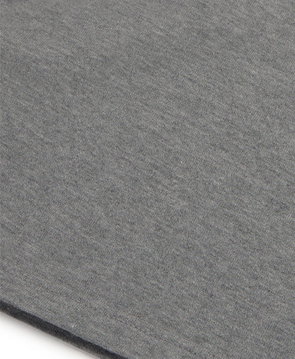 OVERSIZED GRAY MELANGE T-SHIRT