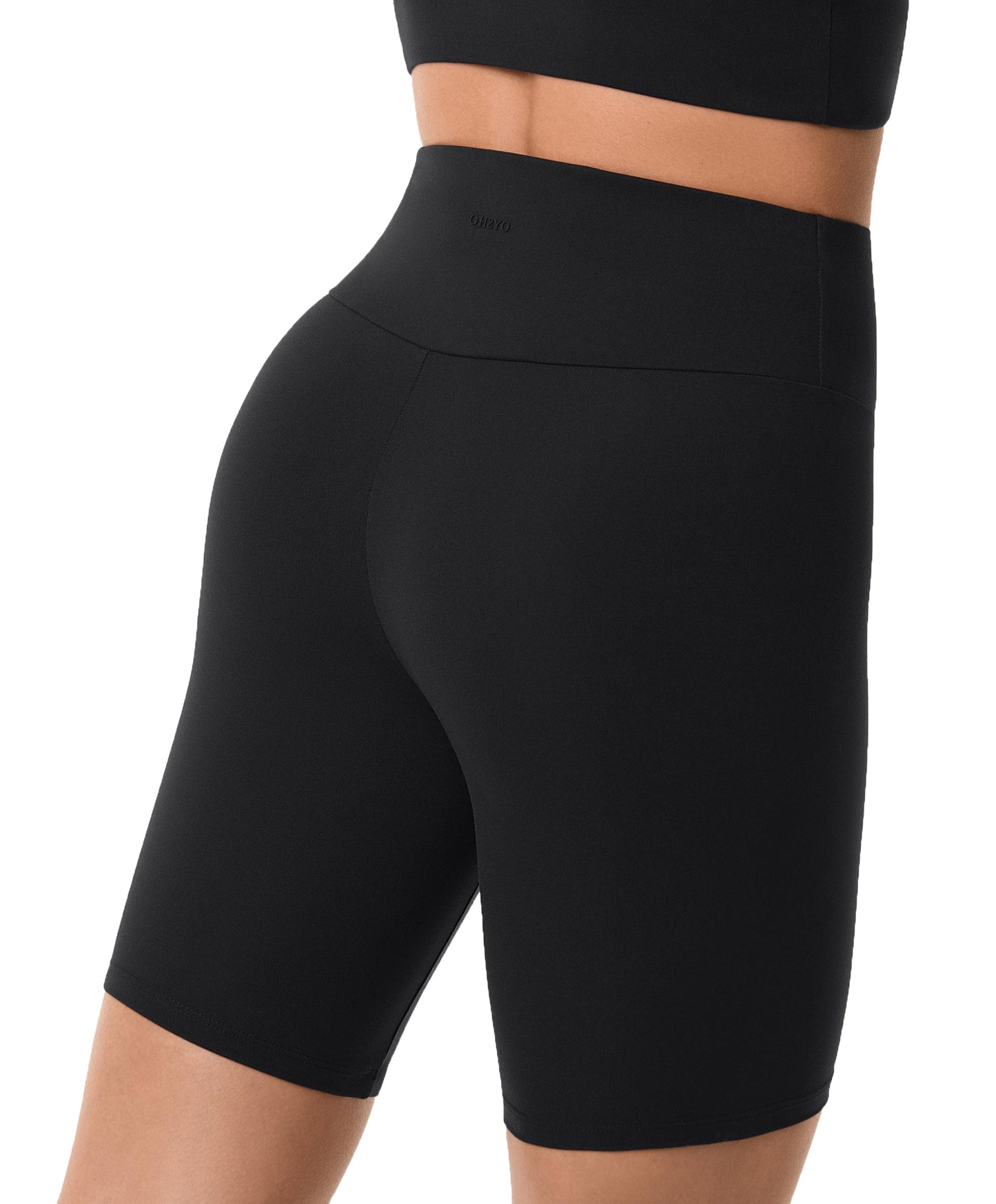 EDGE BLACK BIKER SHORTS