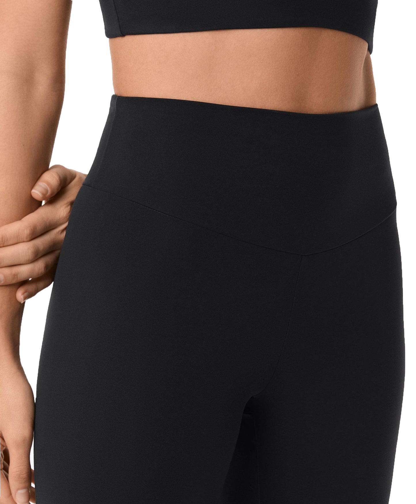 EDGE BLACK BIKER SHORTS