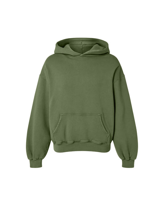 OVERSIZED PINE GREEN HOODIE