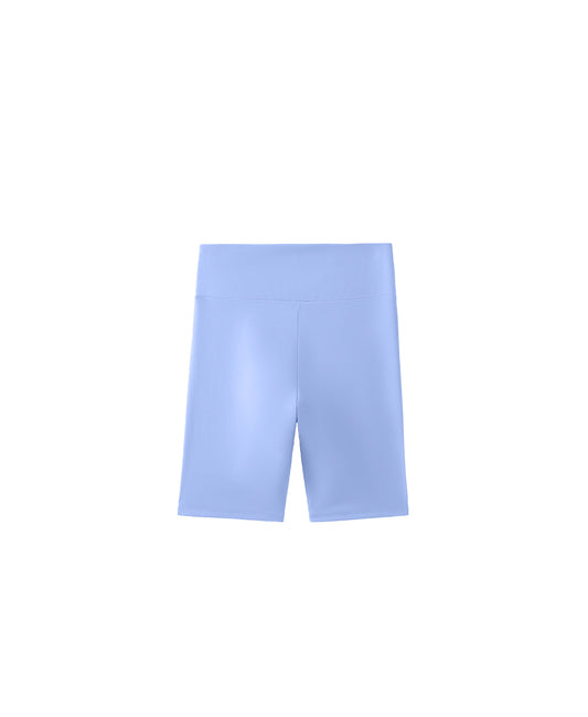 BABY BLUE BIKER SHORTS