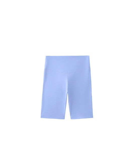 BABY BLUE BIKER SHORTS