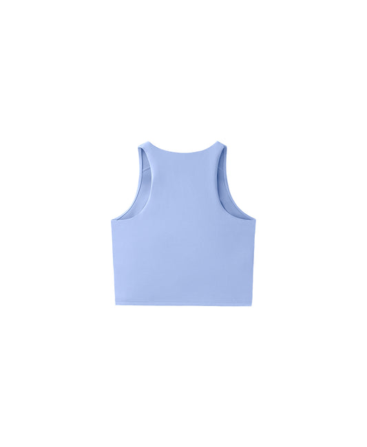 BABY BLUE FRAME TANK TOP