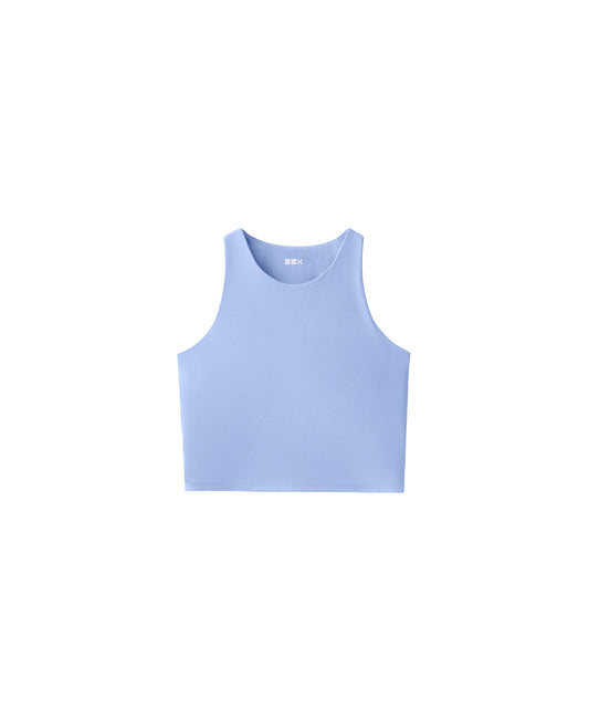 BABY BLUE FRAME TANK TOP