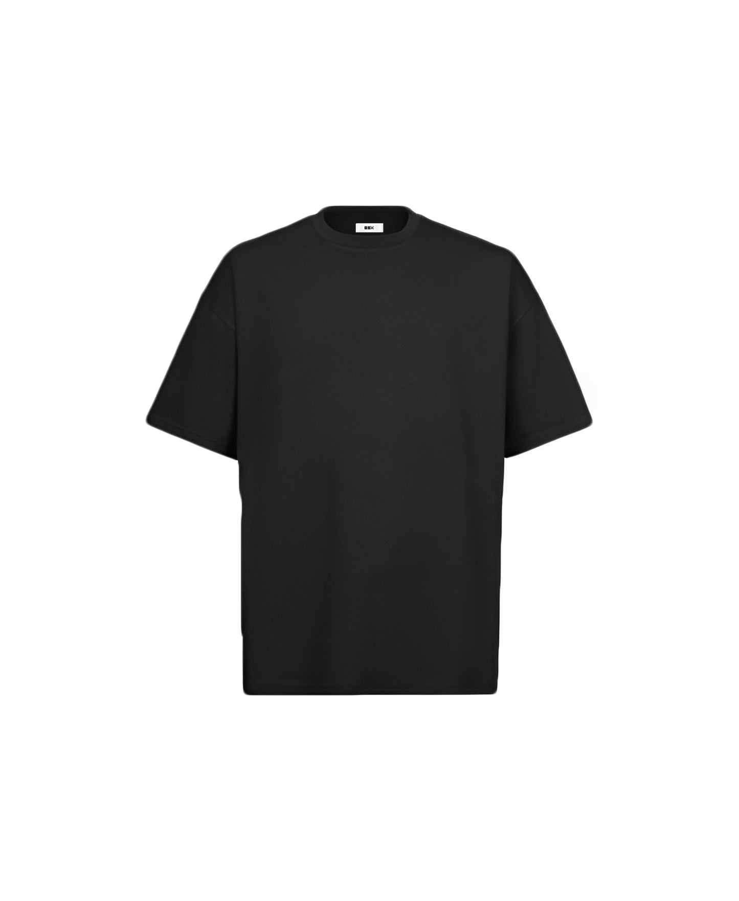 OVERSIZED SOLID BLACK T-SHIRT