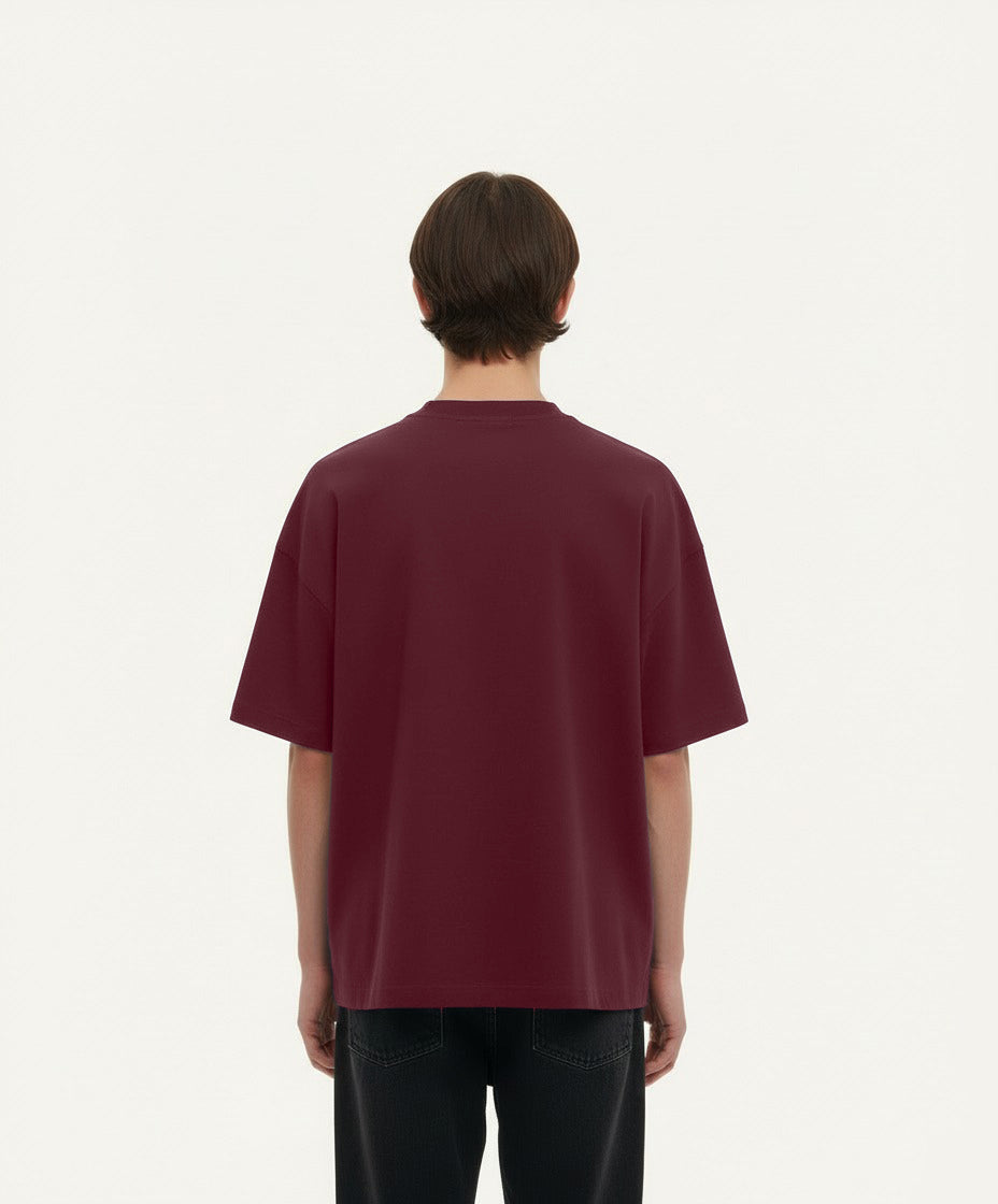 OVERSIZED VINTAGE MERLOT T-SHIRT