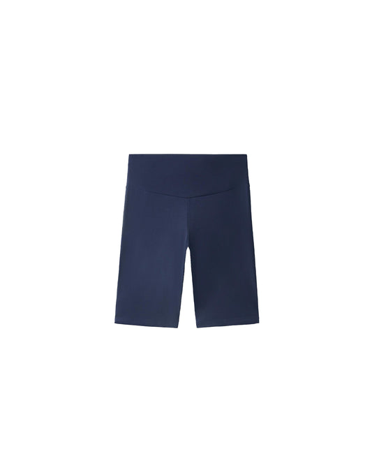 NAVY BLUE BIKER SHORTS