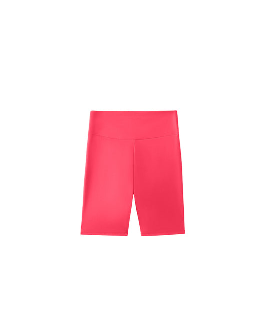 CHEEKY PINK BIKER SHORTS