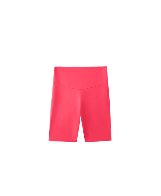 CHEEKY PINK BIKER SHORTS