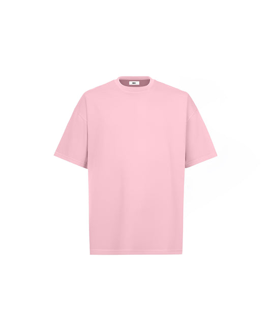 OVERSIZED POWDER PINK T-SHIRT
