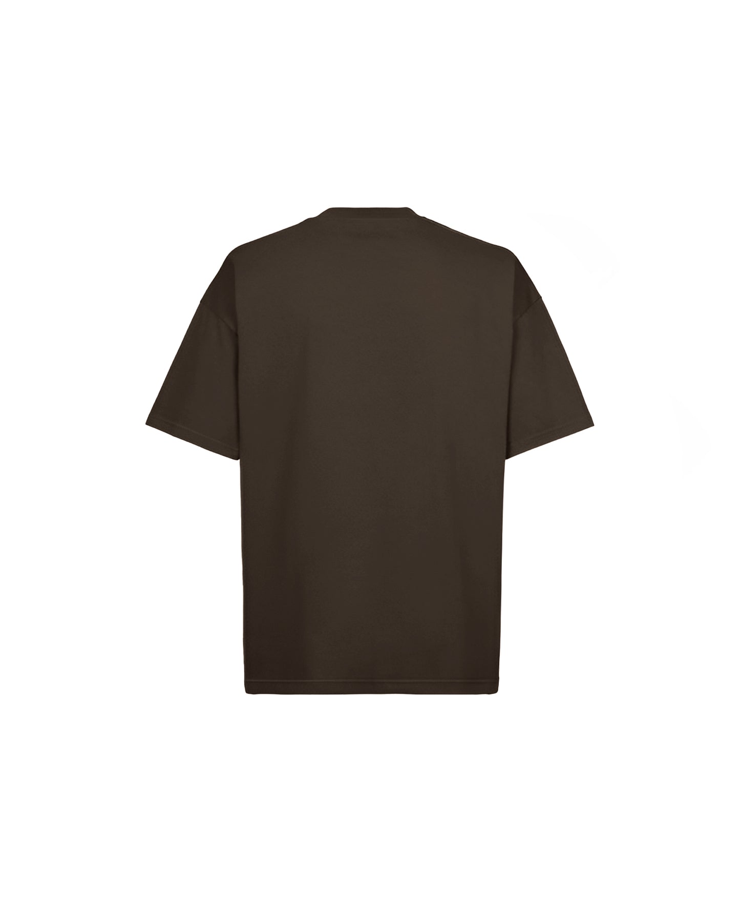 OVERSIZED DARK CHOCOLATE T-SHIRT