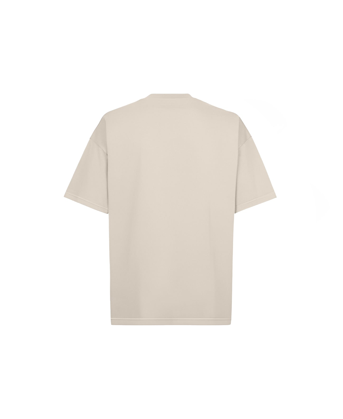 OVERSIZED VANILLA CREAM T-SHIRT