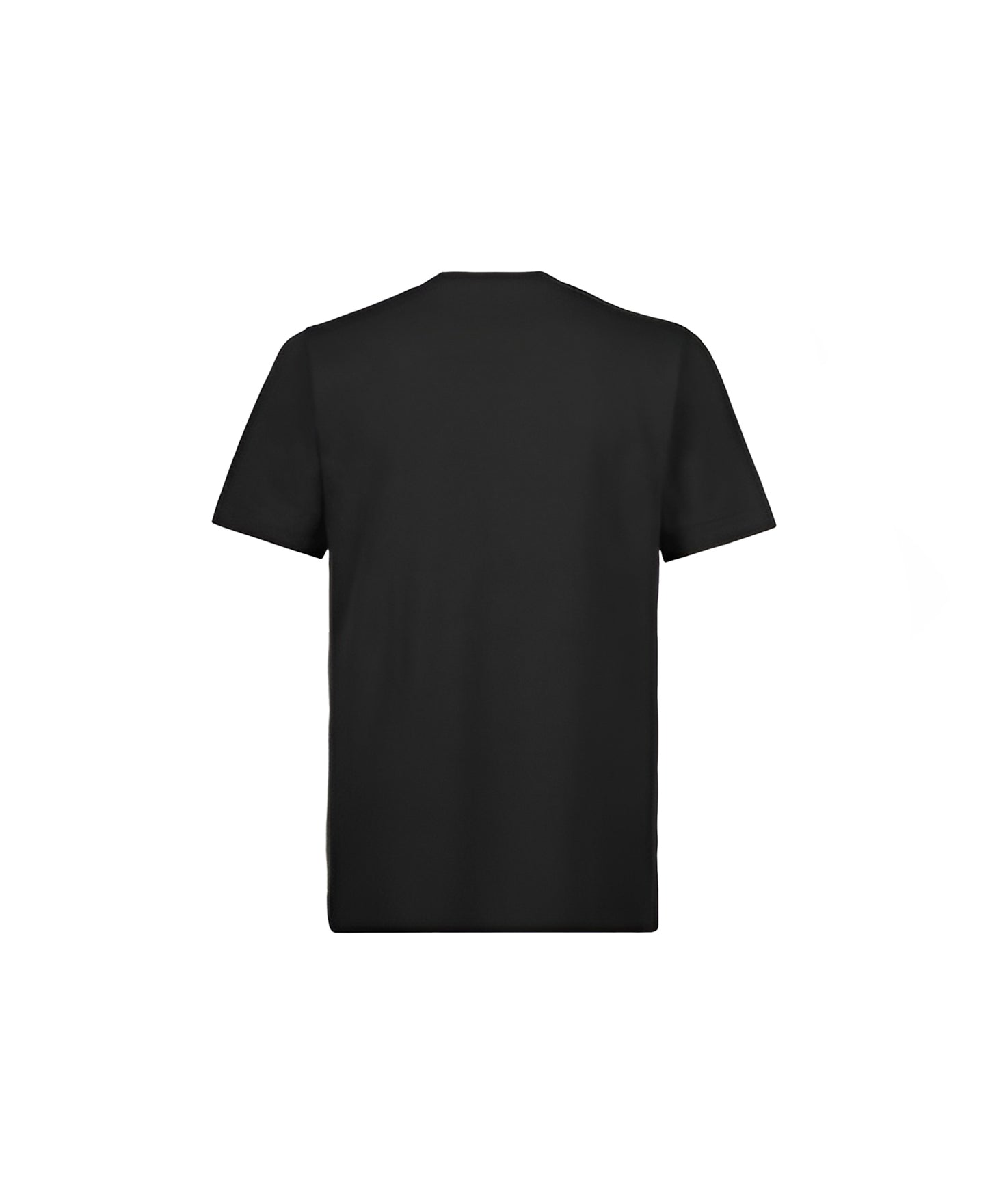 REGULAR SOLID BLACK T-SHIRT