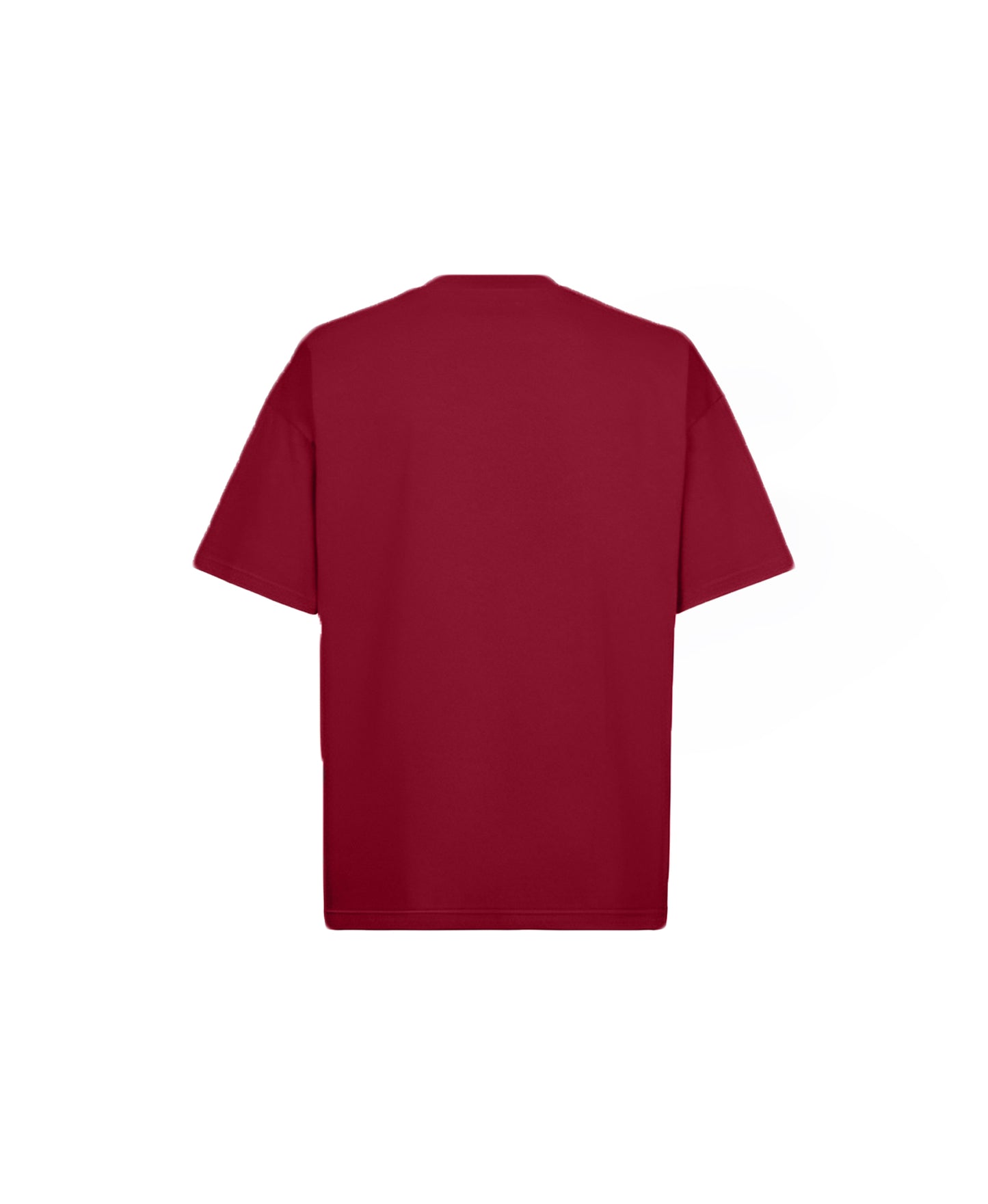 OVERSIZED CLARET RED T-SHIRT