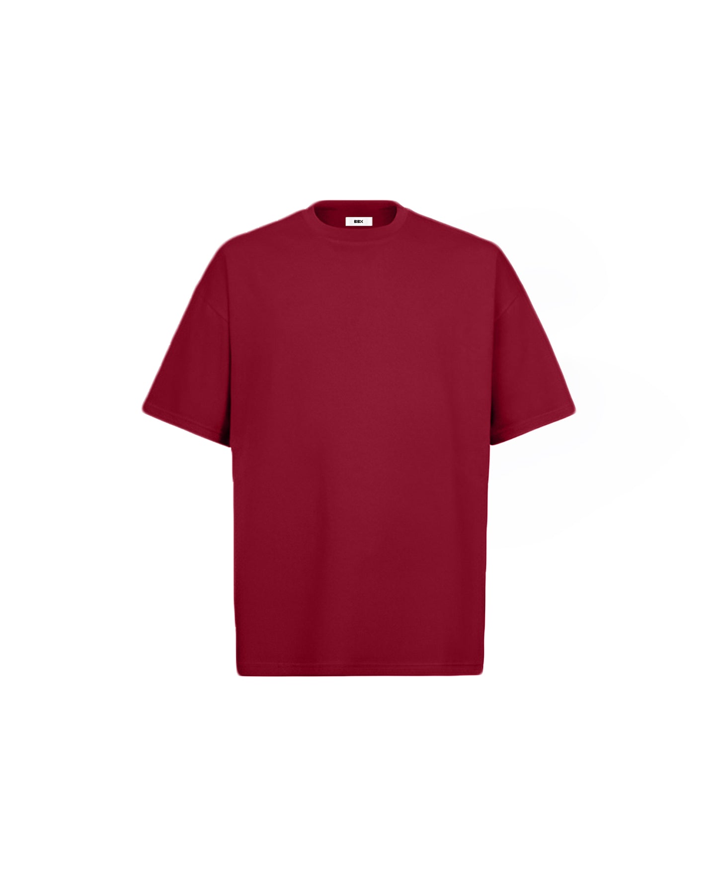 OVERSIZED CLARET RED T-SHIRT