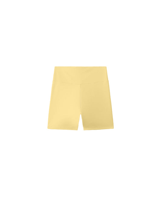 PALE CITRUS MINI SHORTS