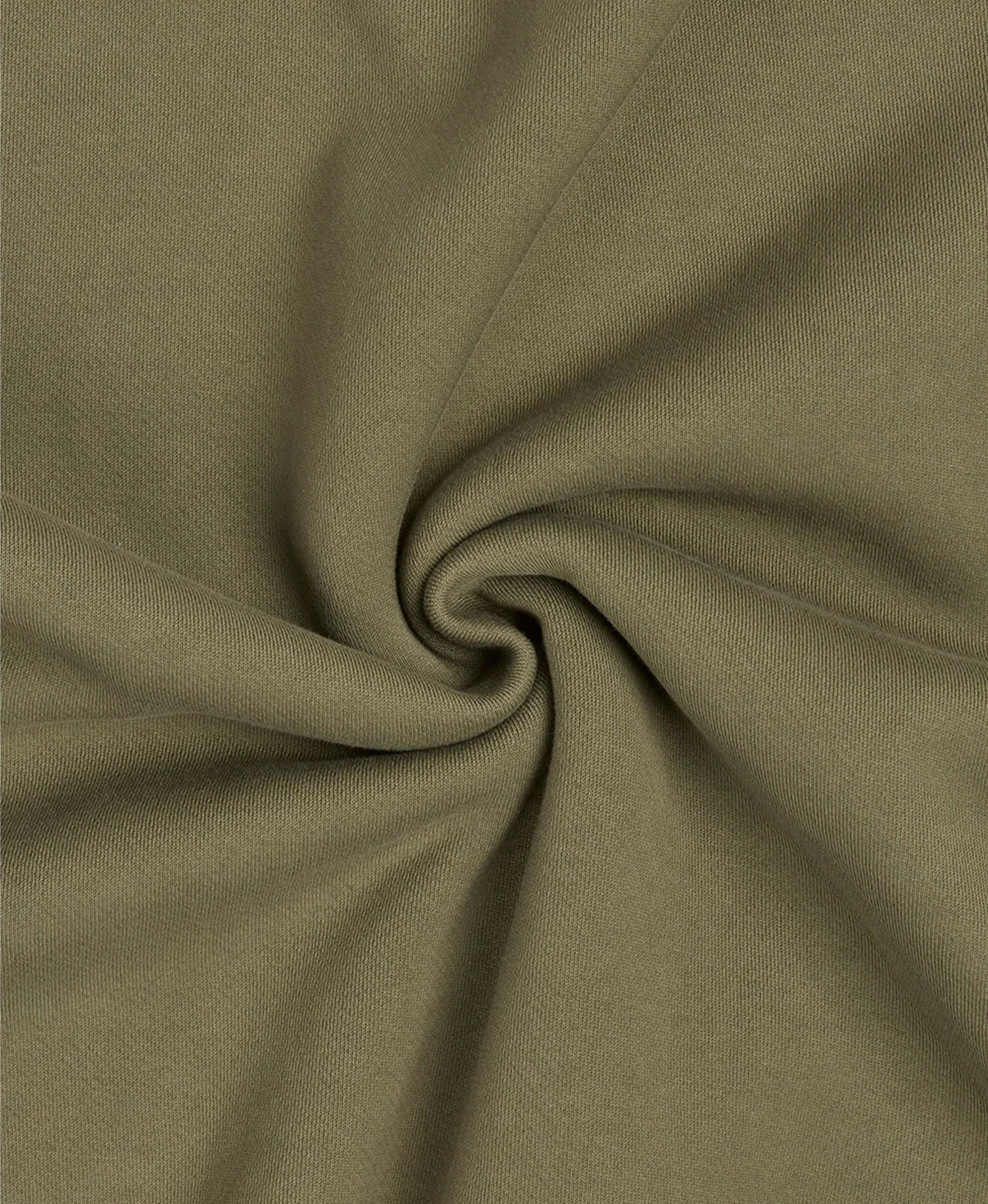 OVERSIZED ARMY OLIVE CREWNECK