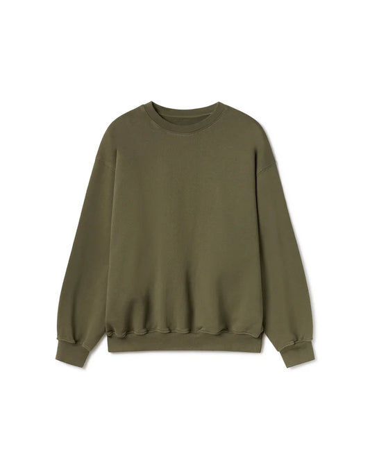 REGULAR ARMY OLIVE CREWNECK