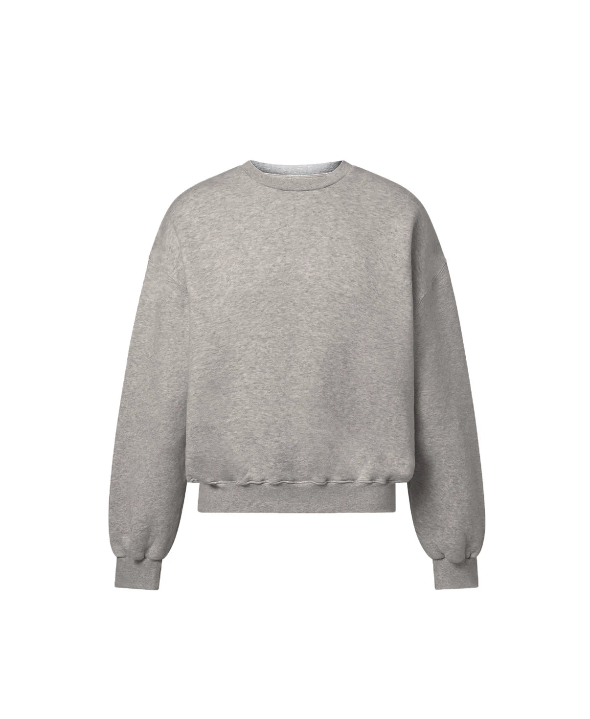 OVERSIZED ASH GRAY CREWNECK