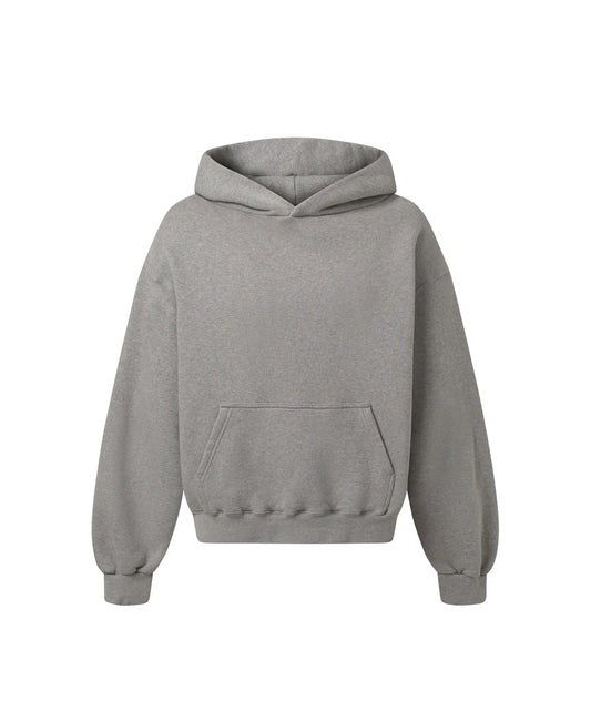 OVERSIZED ASH GRAY HOODIE