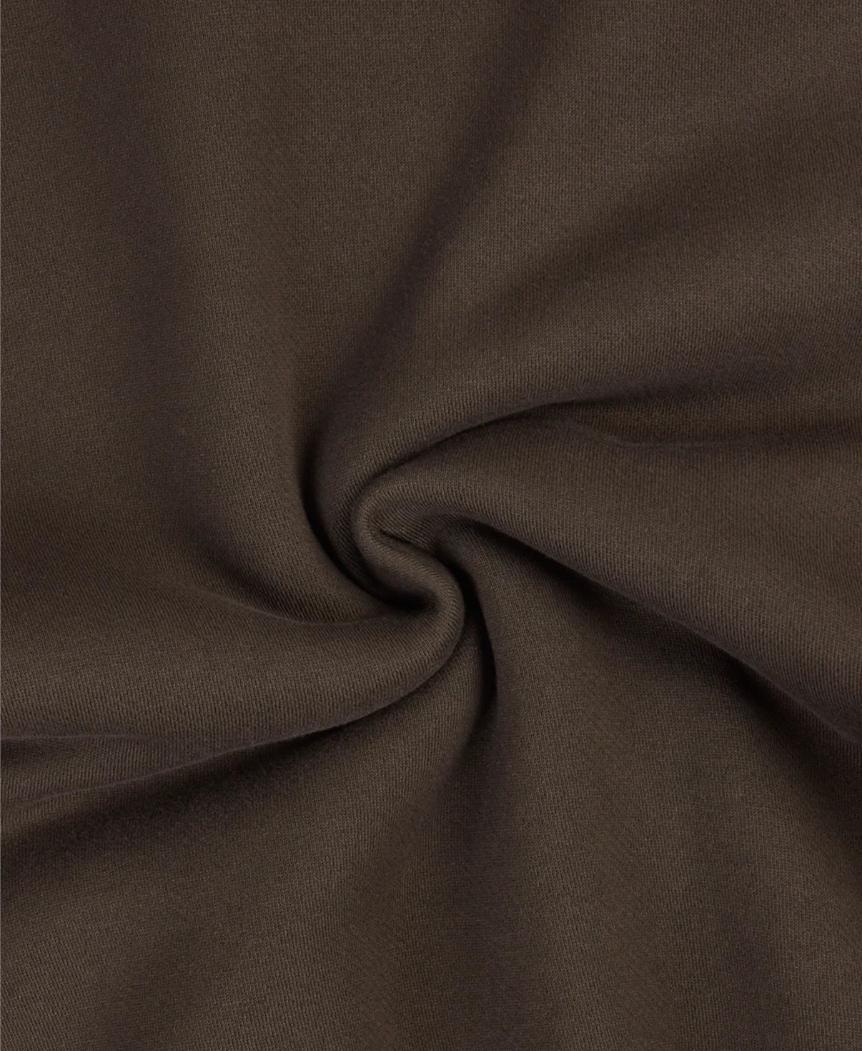 OVERSIZED DARK CHOCOLATE ZIPPER HOODIE