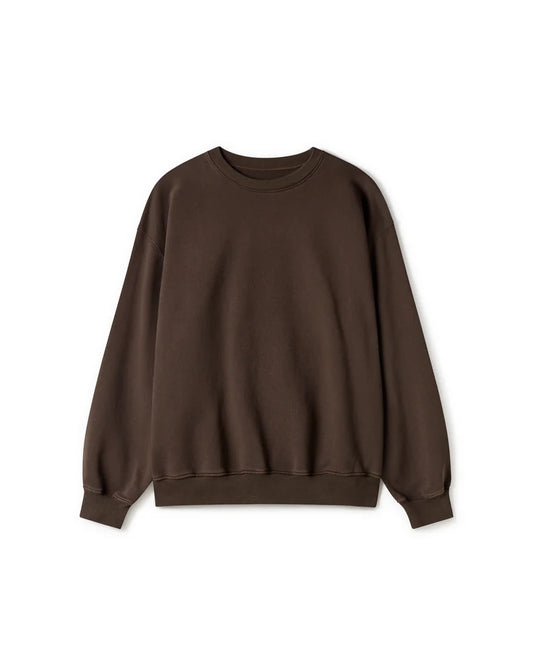 REGULAR DARK CHOCOLATE CREWNECK