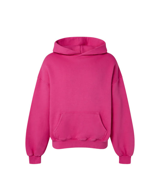 OVERSIZED FUCHSIA HOODIE