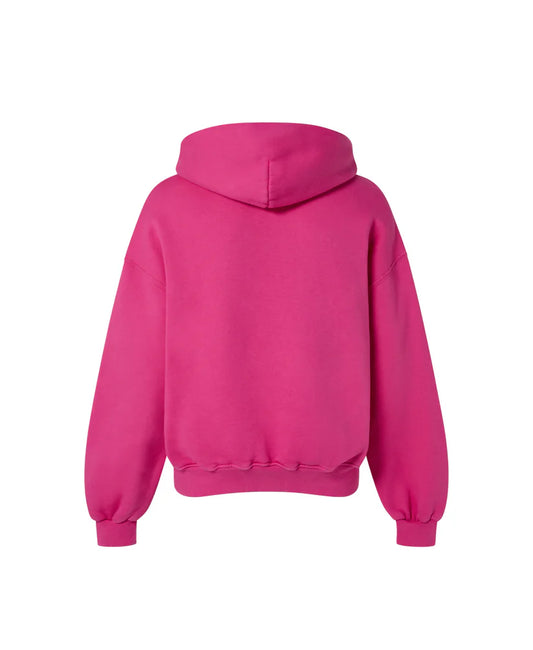 OVERSIZED FUCHSIA HOODIE