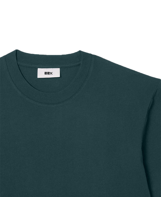 REGULAR OXFORD GREEN T-SHIRT