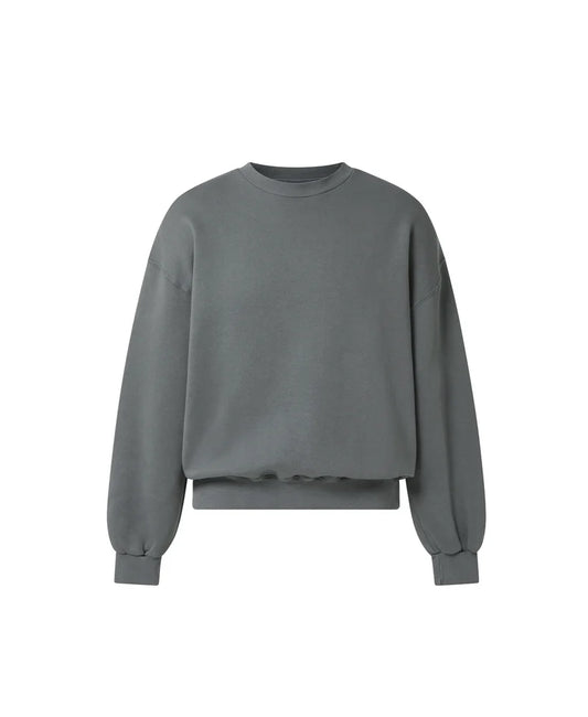 OVERSIZED IRON GRAY CREWNECK