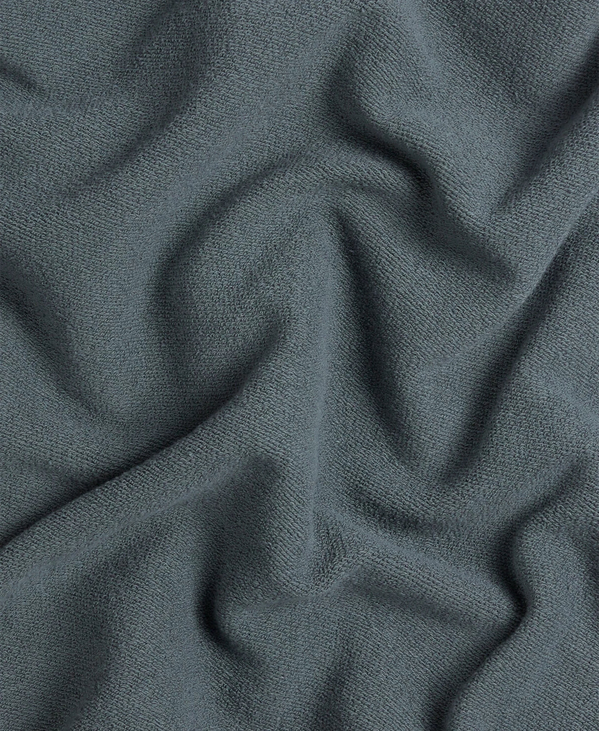 OVERSIZED IRON GRAY ZIPPER HOODIE