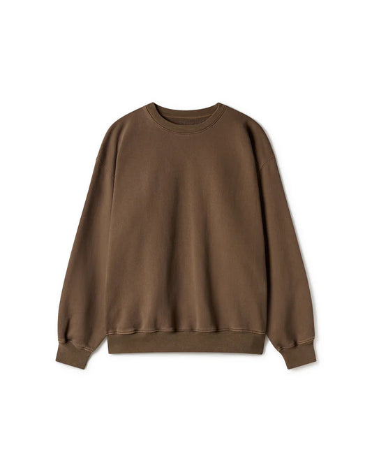 REGULAR MOCHA BROWN CREWNECK