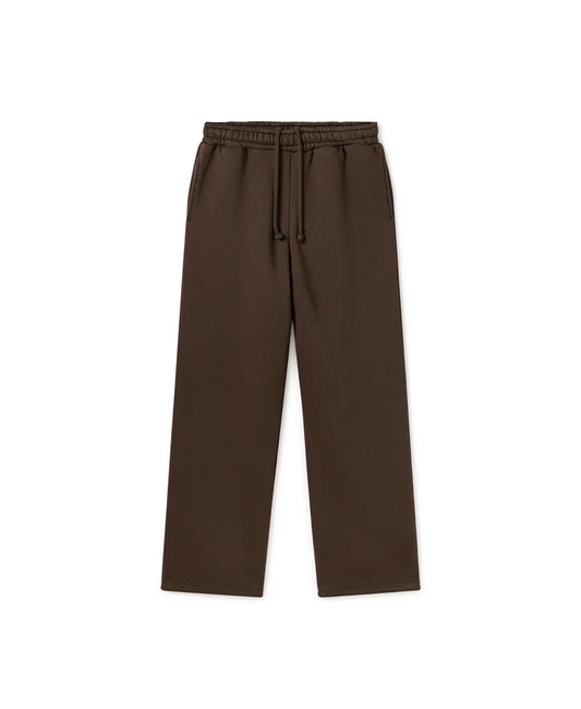 MOCHA BROWN STRAIGHT PANTS