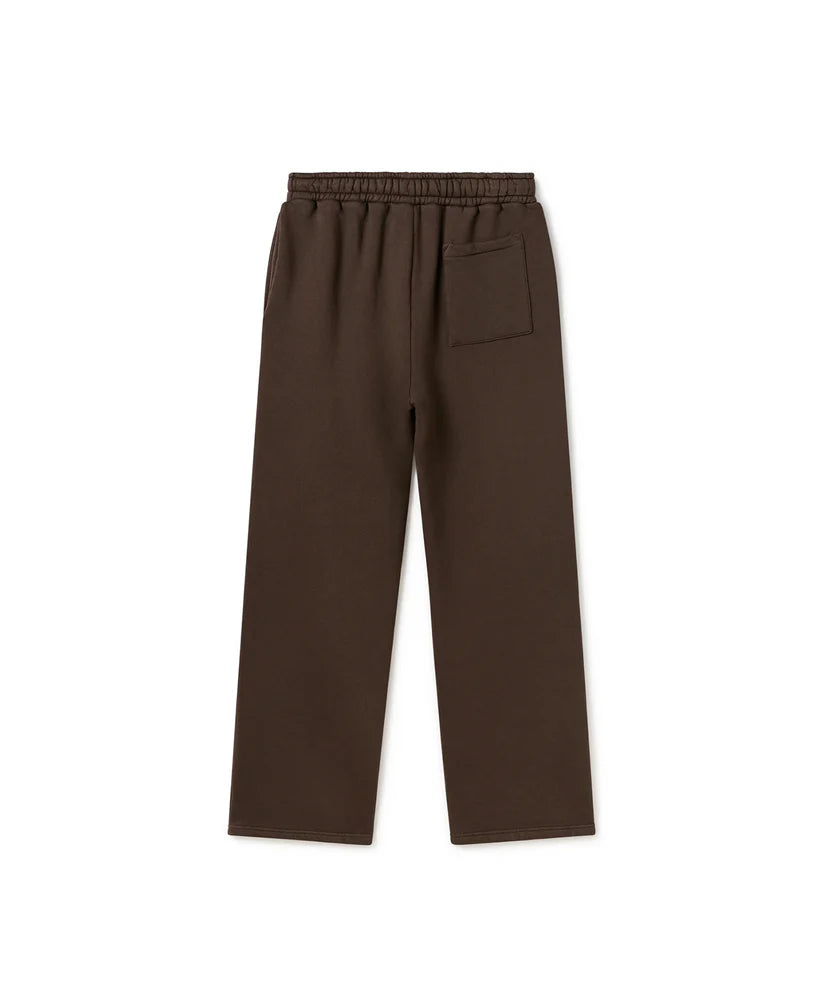 MOCHA BROWN STRAIGHT PANTS