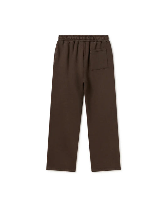 MOCHA BROWN STRAIGHT PANTS