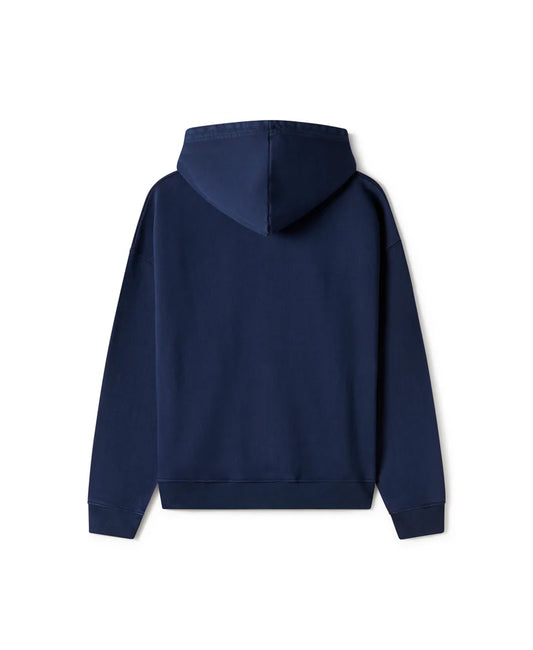 REGULAR NAVY BLUE ZIPPER HOODIE