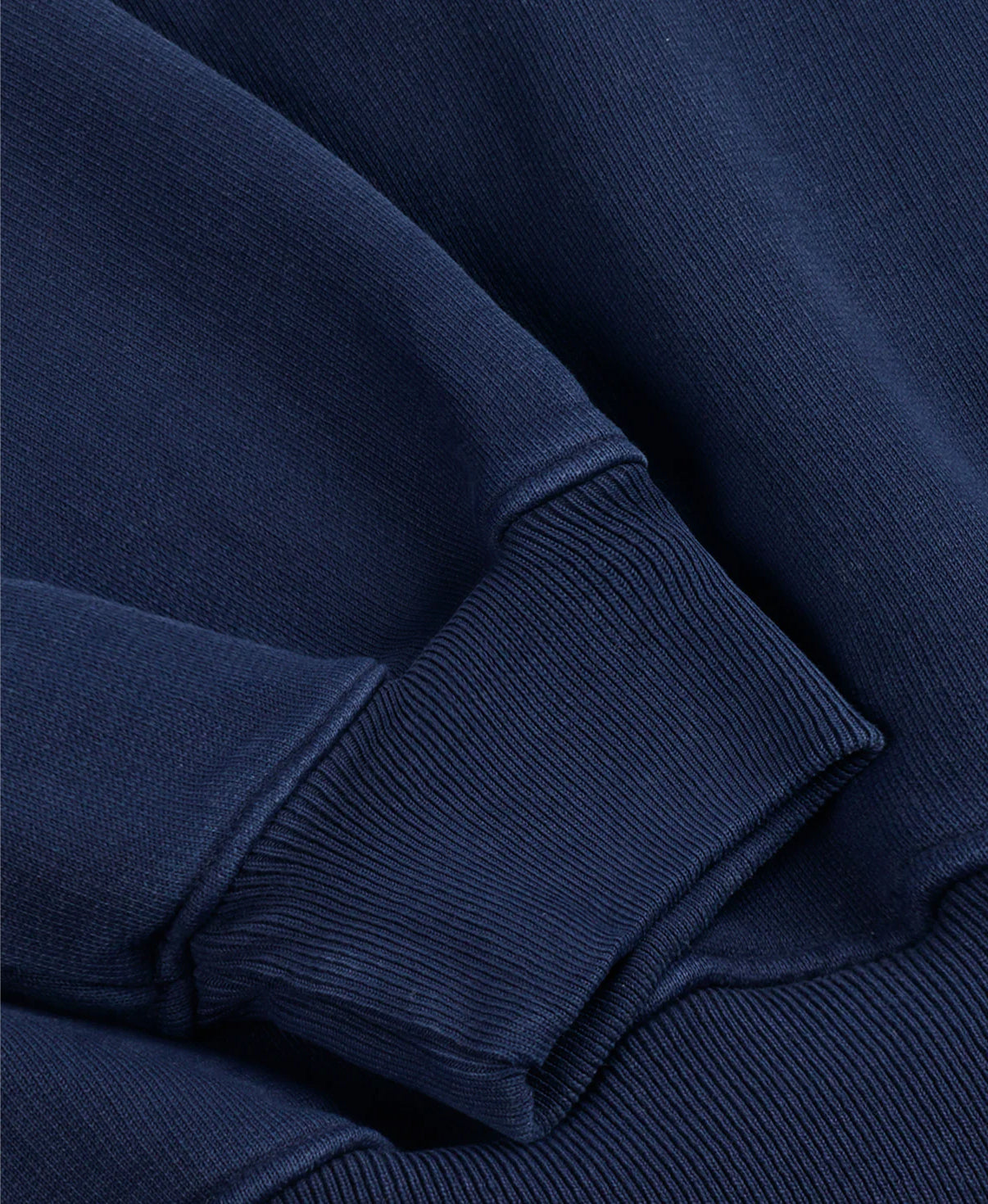 REGULAR NAVY BLUE ZIPPER HOODIE
