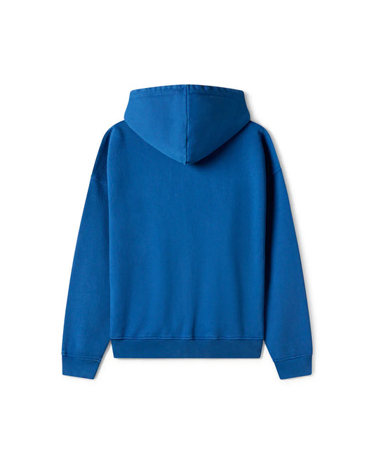 REGULAR OCEAN BLUE ZIPPER HOODIE