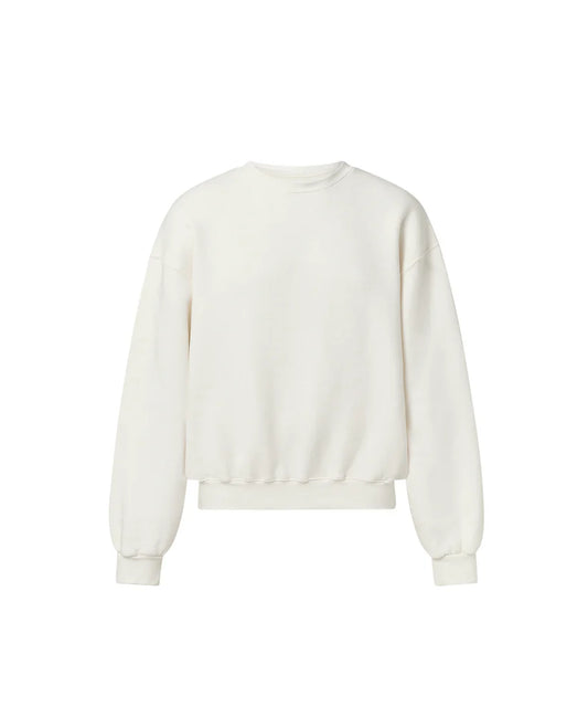 OVERSIZED OFF WHITE CREWNECK