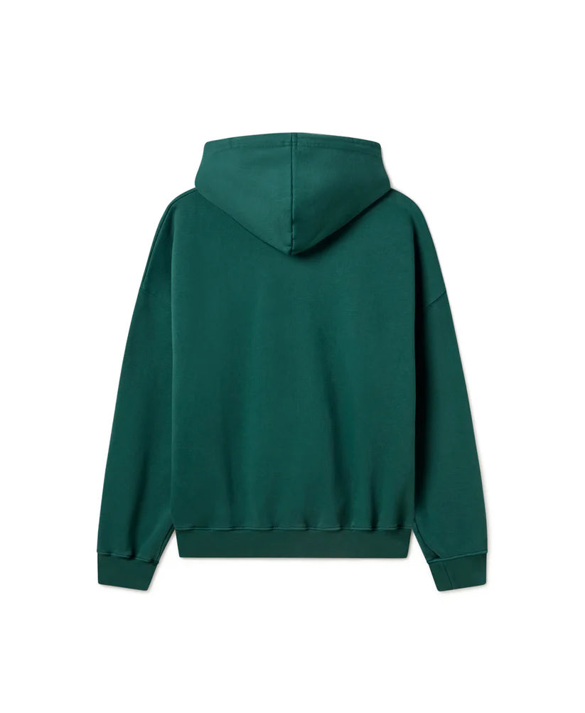 REGULAR OXFORD GREEN HOODIE