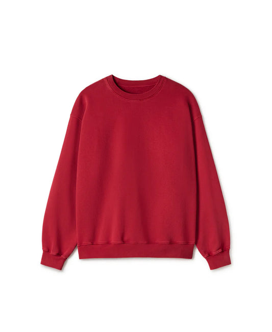 REGULAR CLARET RED CREWNECK