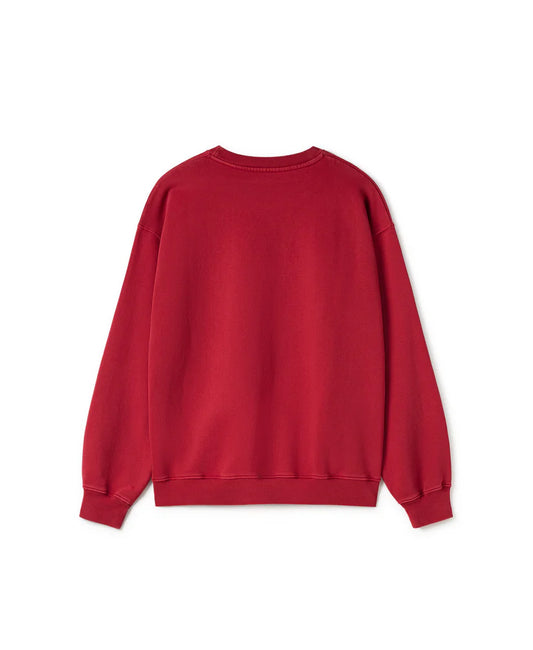 REGULAR CLARET RED CREWNECK