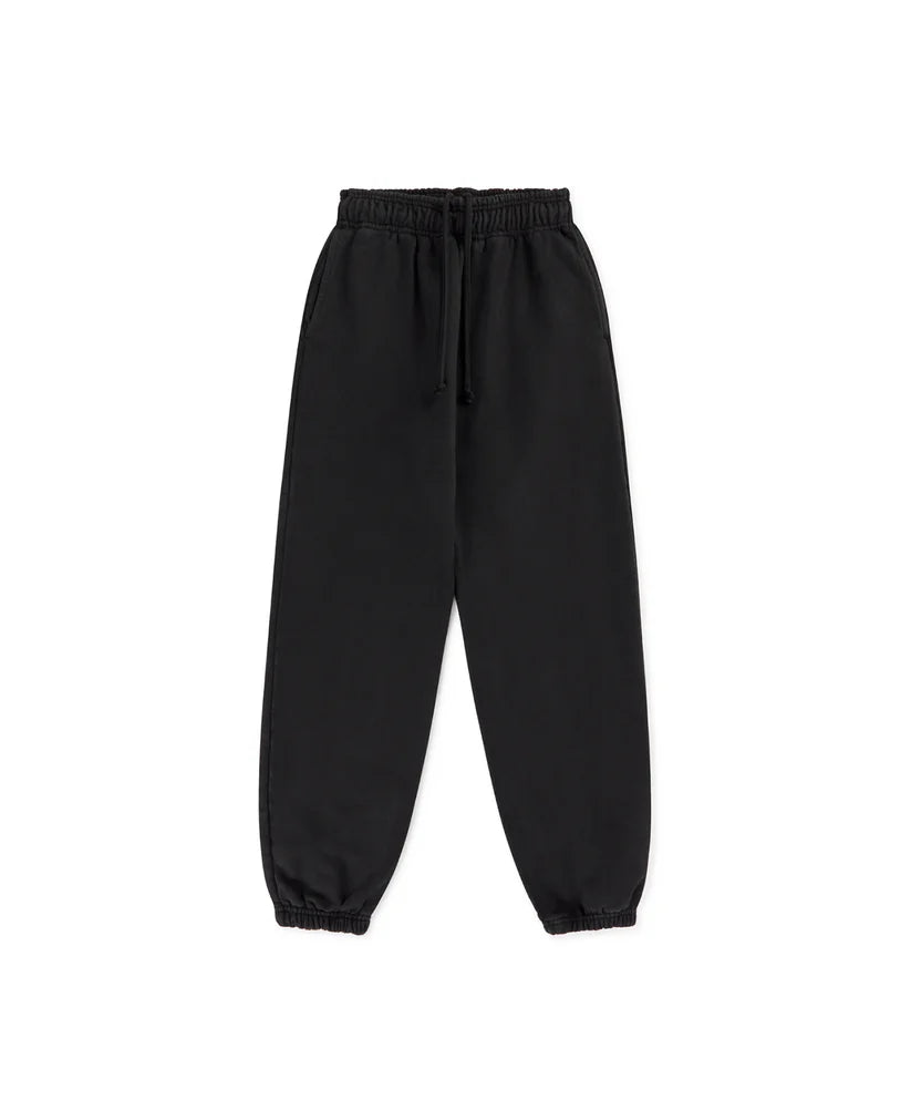 SOLID BLACK SWEATPANTS