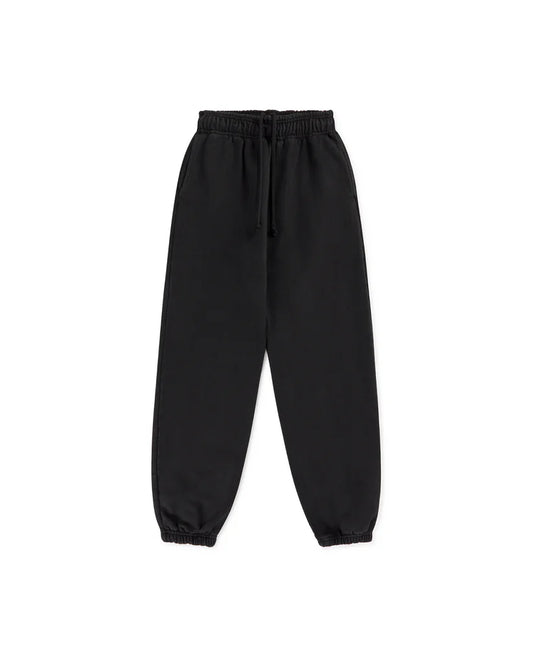 SOLID BLACK SWEATPANTS