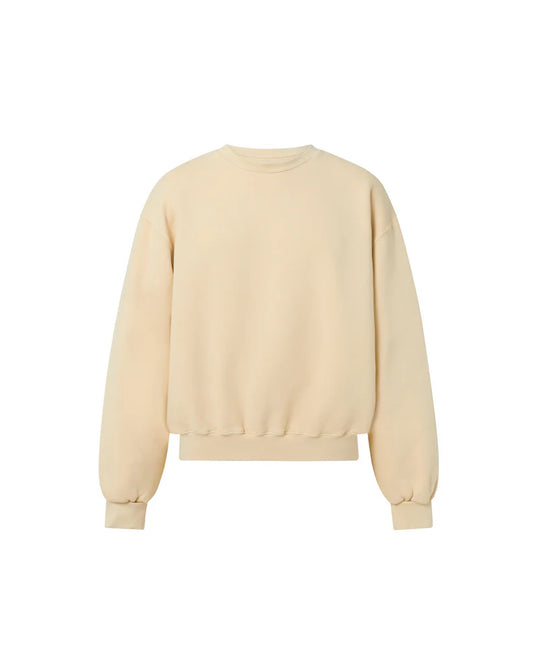 OVERSIZED VANILLA CREAM CREWNECK