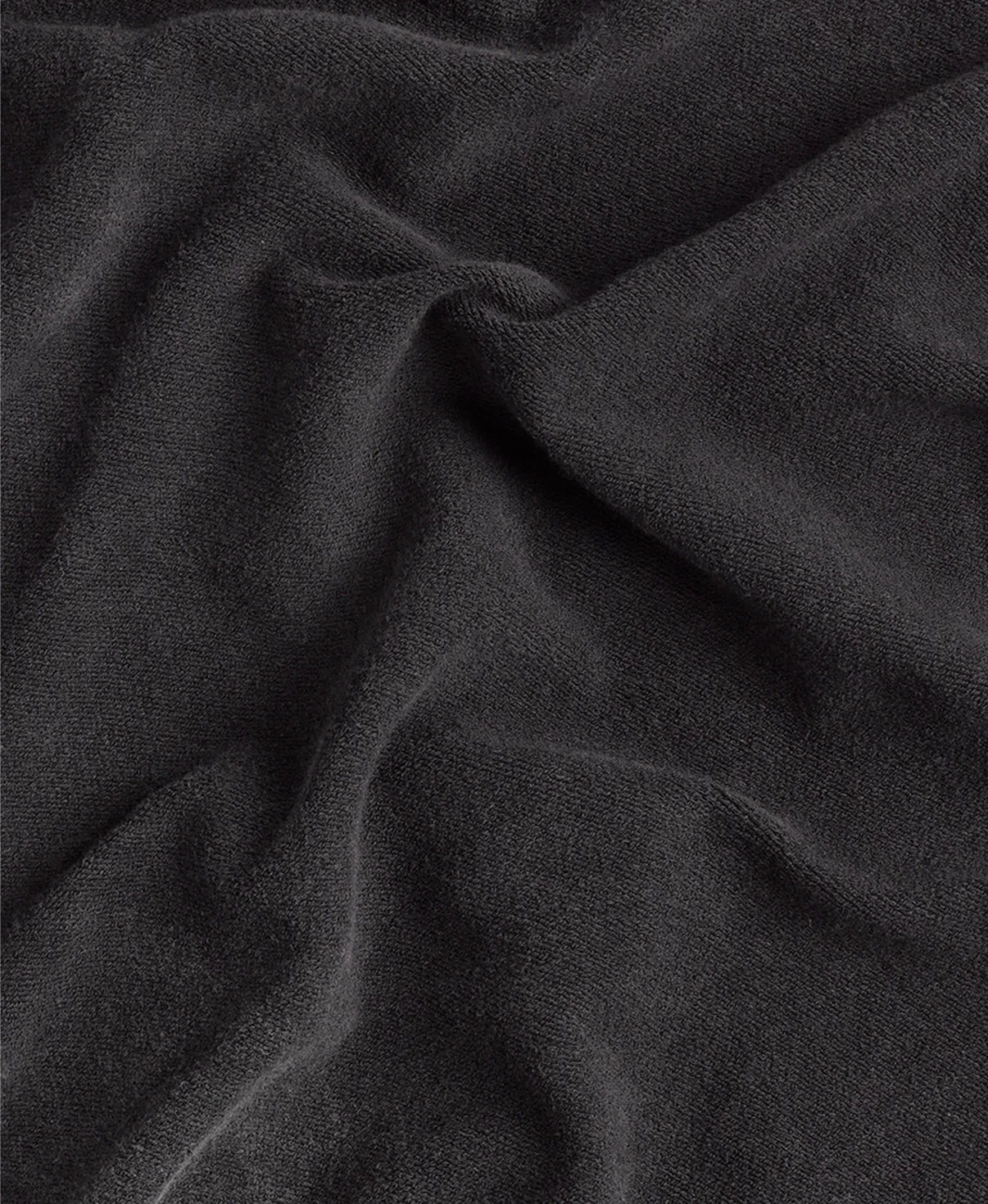 OVERSIZED VINTAGE BLACK ZIPPER HOODIE