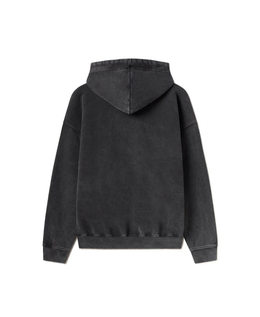 REGULAR VINTAGE BLACK ZIPPER HOODIE