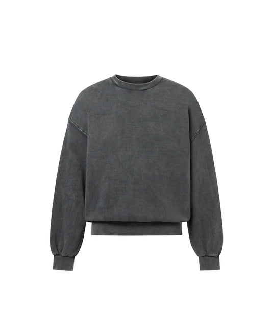 OVERSIZED VINTAGE BLACK CREWNECK